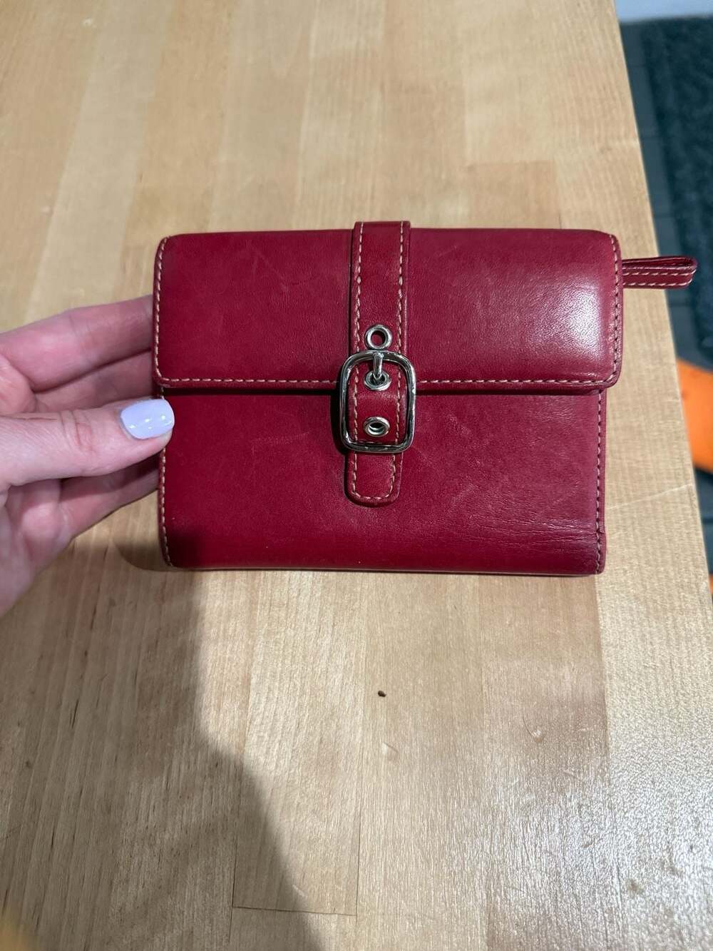Vintage Coach “Soho” Leather Trifold Wallet - Good Conditon